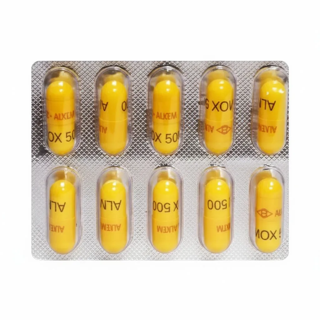 Amoxicillin blister pack thumbnail